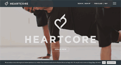 Desktop Screenshot of heartcore.co.uk